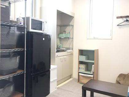 思いきって頼んでみて、とても良かったです
（スタッフルームの整理収納サポート）