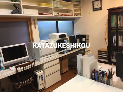 事務所がスッキリ片づいて、維持できています